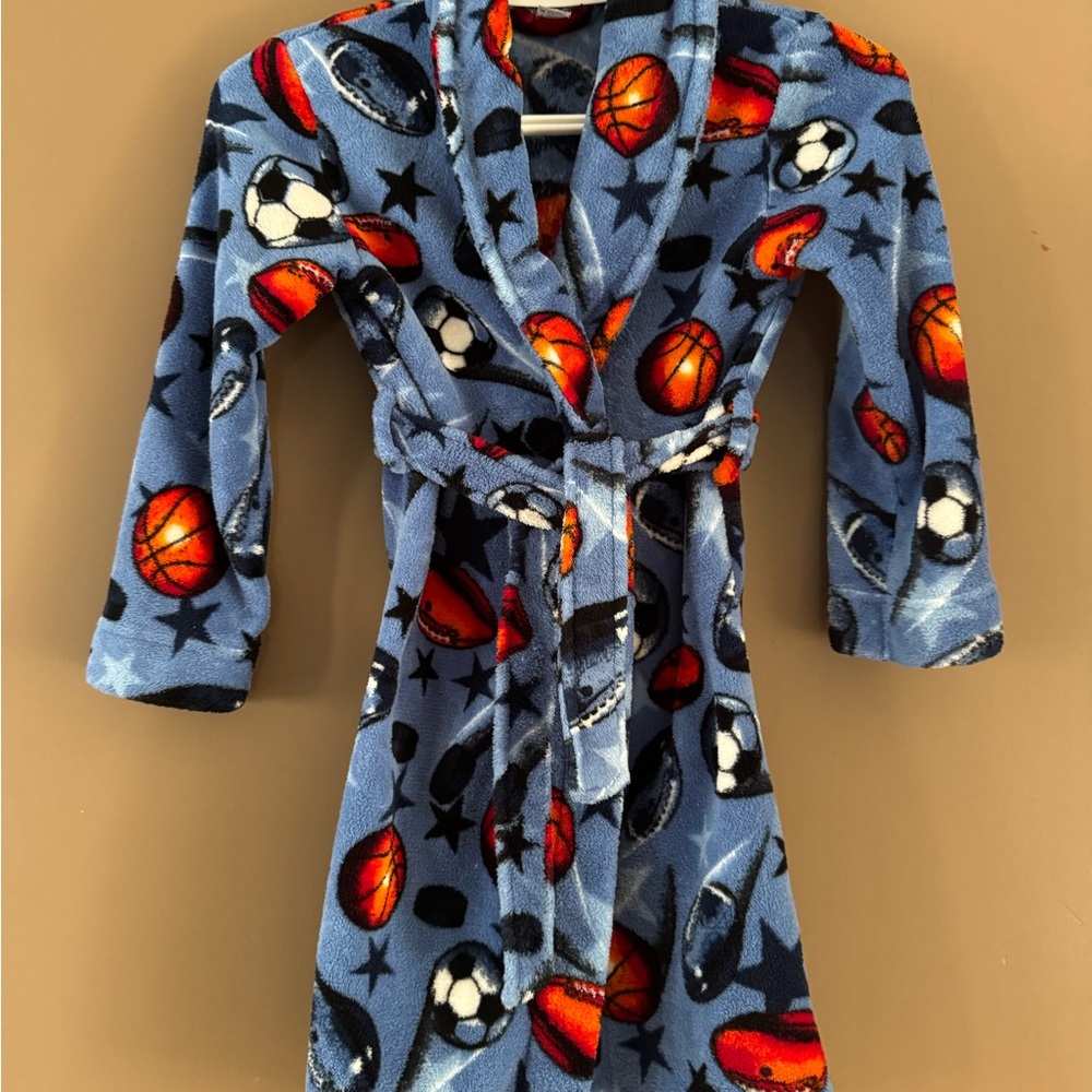 George Kids' Blue Sports Robe